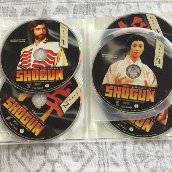 Shogun DVD set of 5 discs. 1981 award winning series reissued in 2010 DVD - Picture 3 of 4